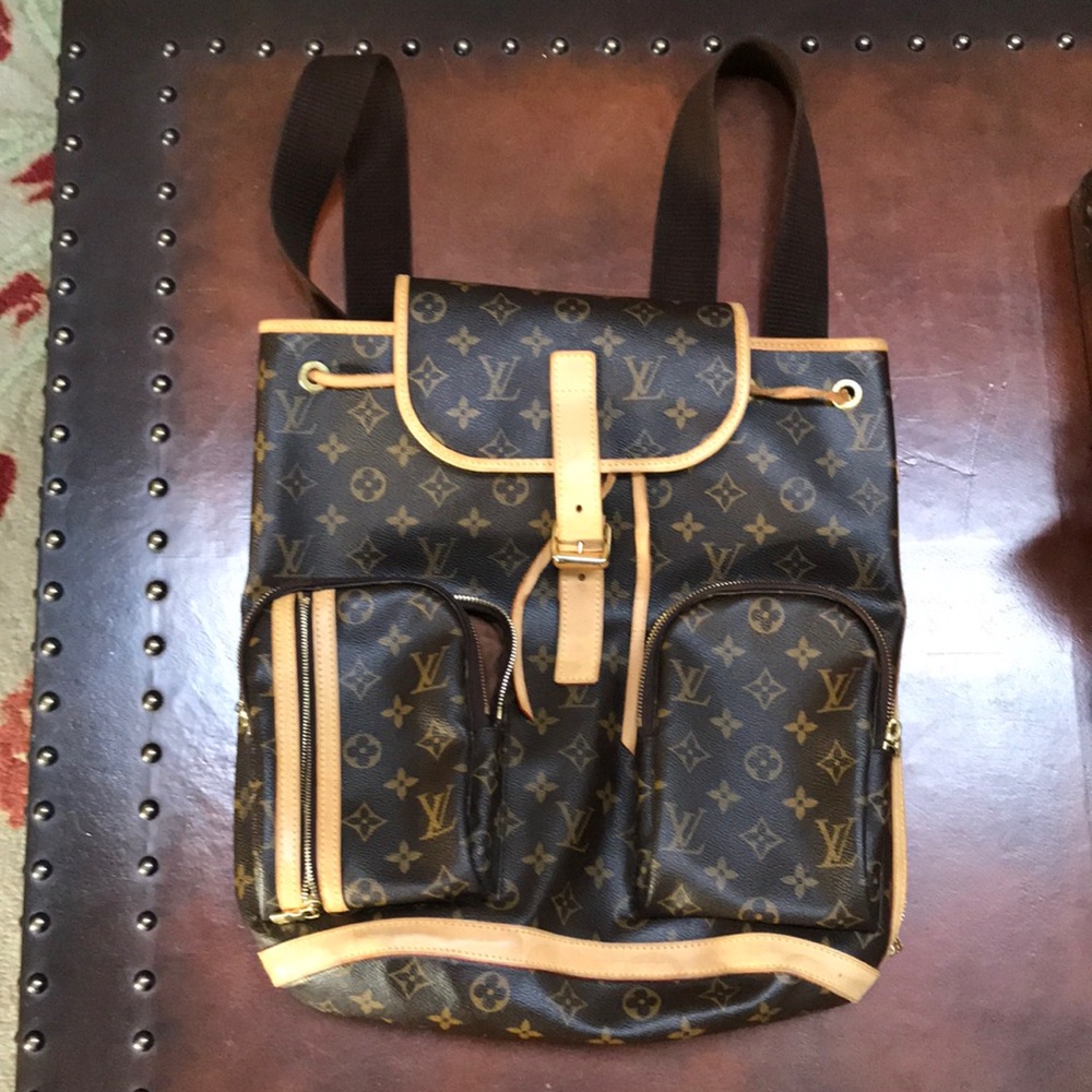 Louis Vuitton Bosphore Backpack Monogram Canvas